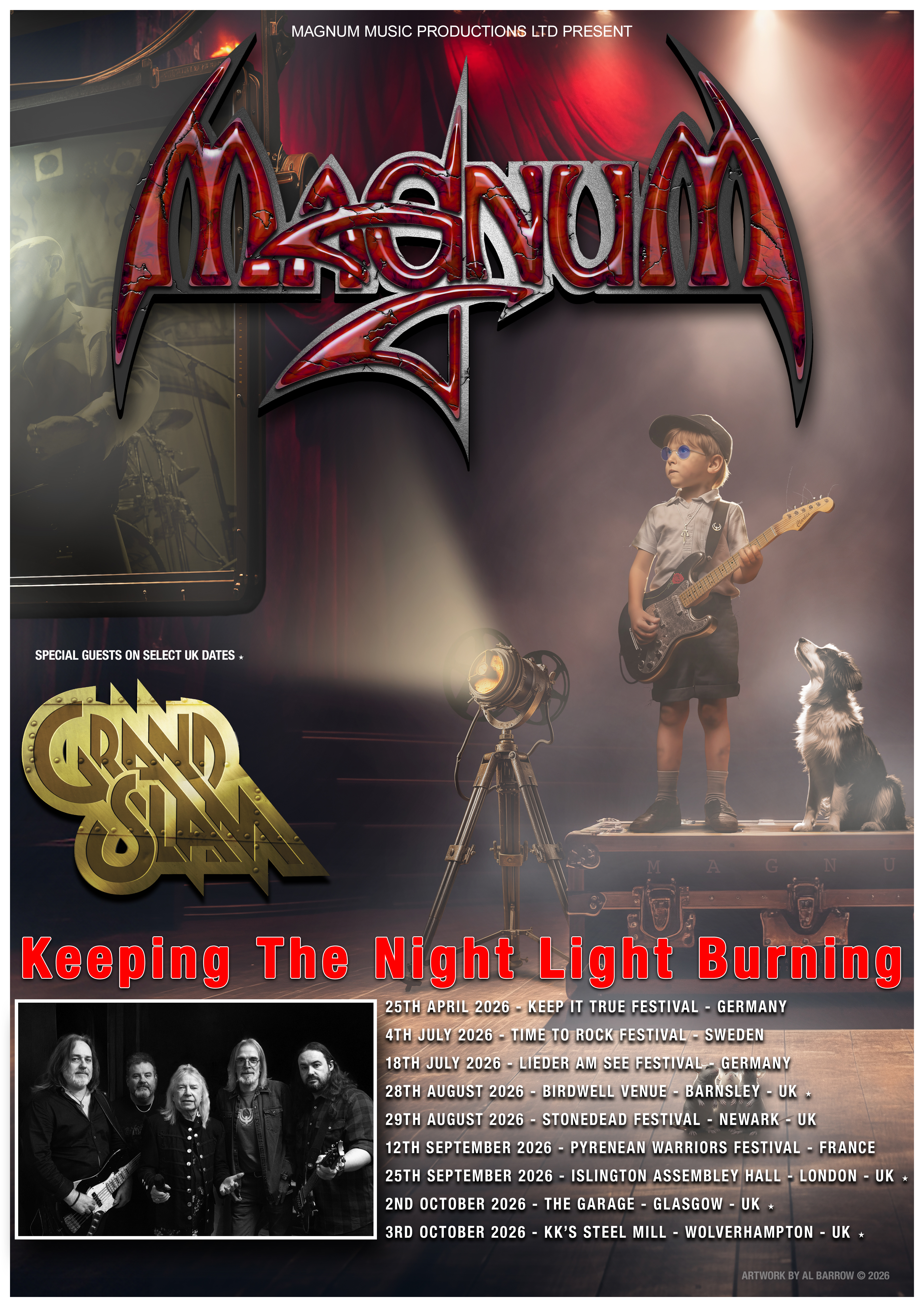 Magnum Tour Dates 2026